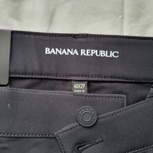 Banana Republic Men's Black Pants